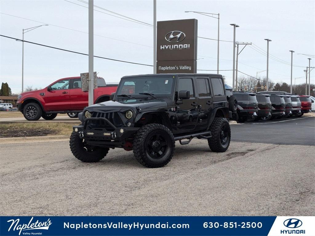 used 2015 Jeep Wrangler Unlimited car, priced at $14,500