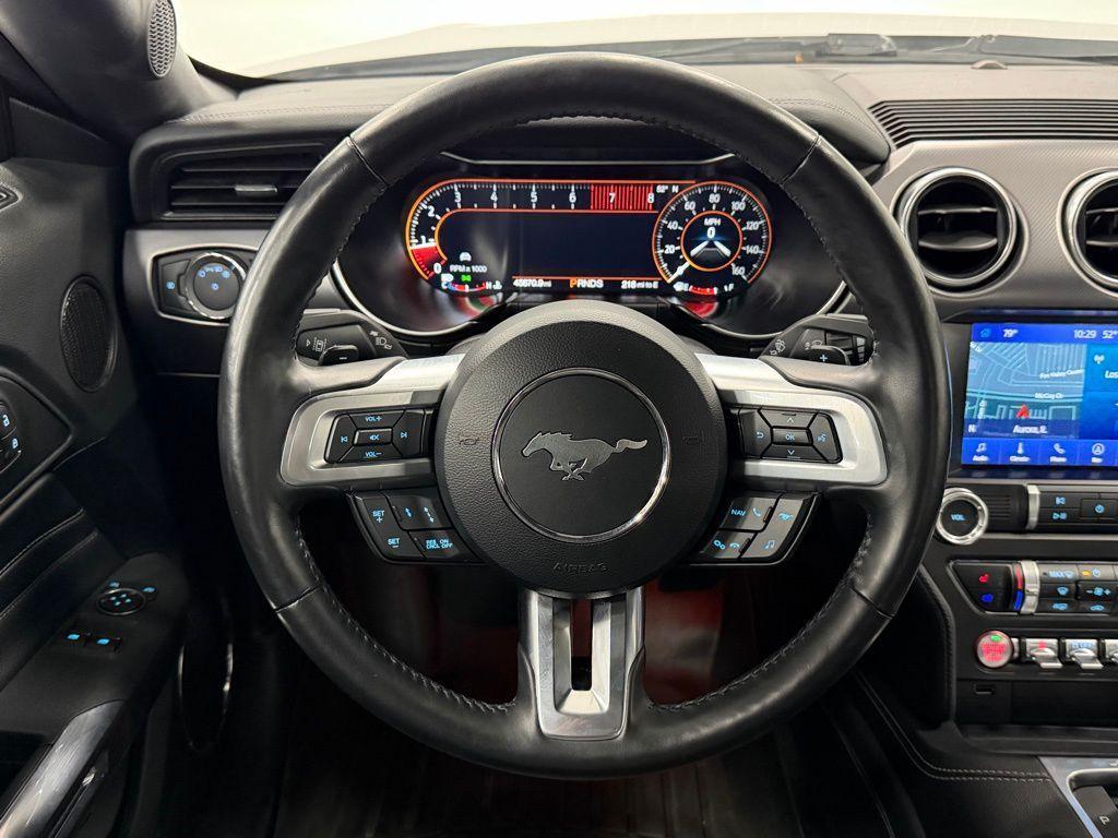 used 2019 Ford Mustang car, priced at $19,500