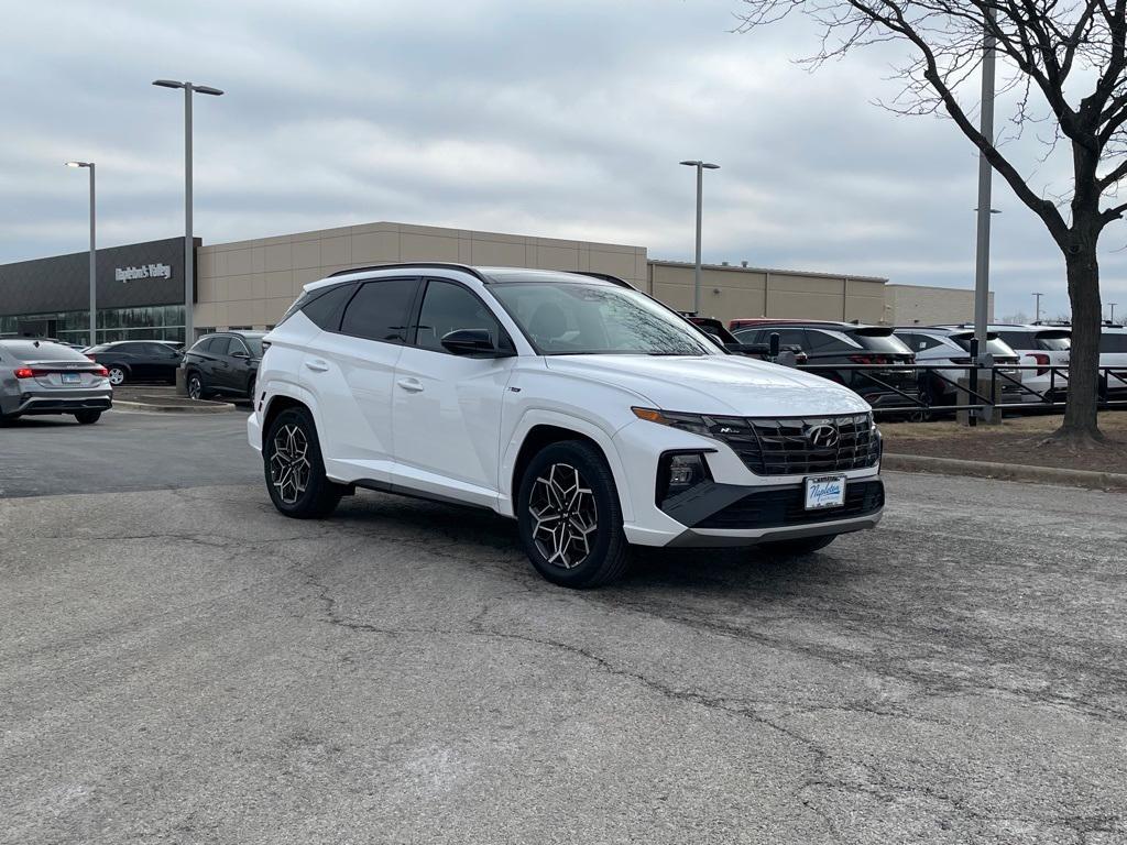 used 2024 Hyundai TUCSON Hybrid car, priced at $30,500