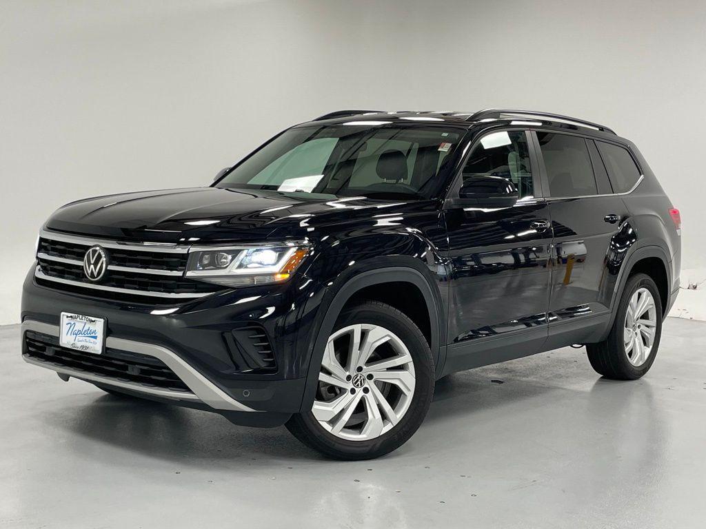 used 2021 Volkswagen Atlas car, priced at $22,000