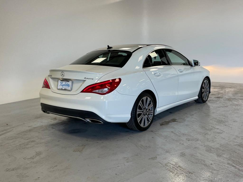 used 2018 Mercedes-Benz CLA 250 car, priced at $15,500