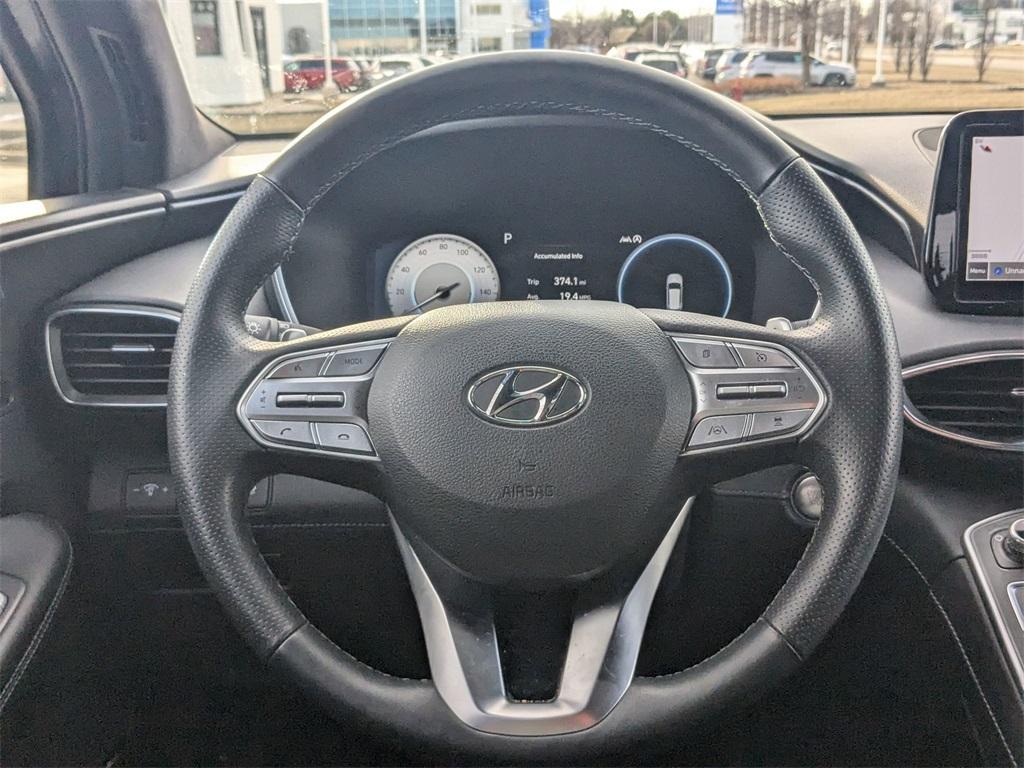 used 2022 Hyundai Santa Fe car, priced at $27,400