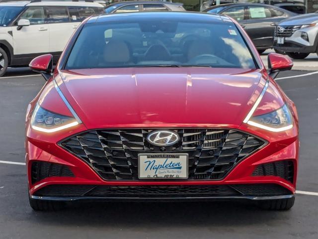 used 2021 Hyundai Sonata car, priced at $23,500