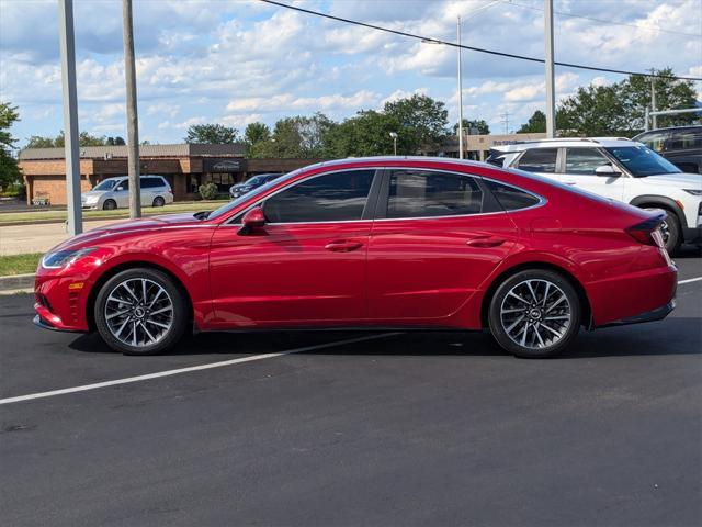 used 2021 Hyundai Sonata car, priced at $23,500