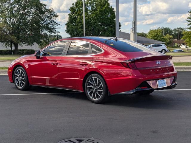 used 2021 Hyundai Sonata car, priced at $23,500