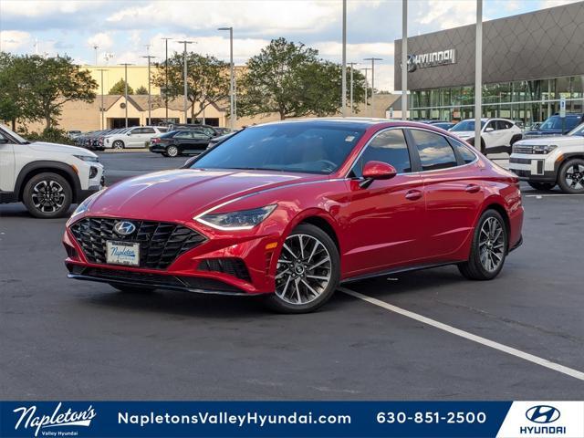 used 2021 Hyundai Sonata car, priced at $23,500