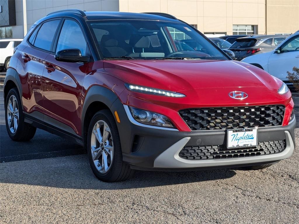 used 2022 Hyundai Kona car, priced at $18,000