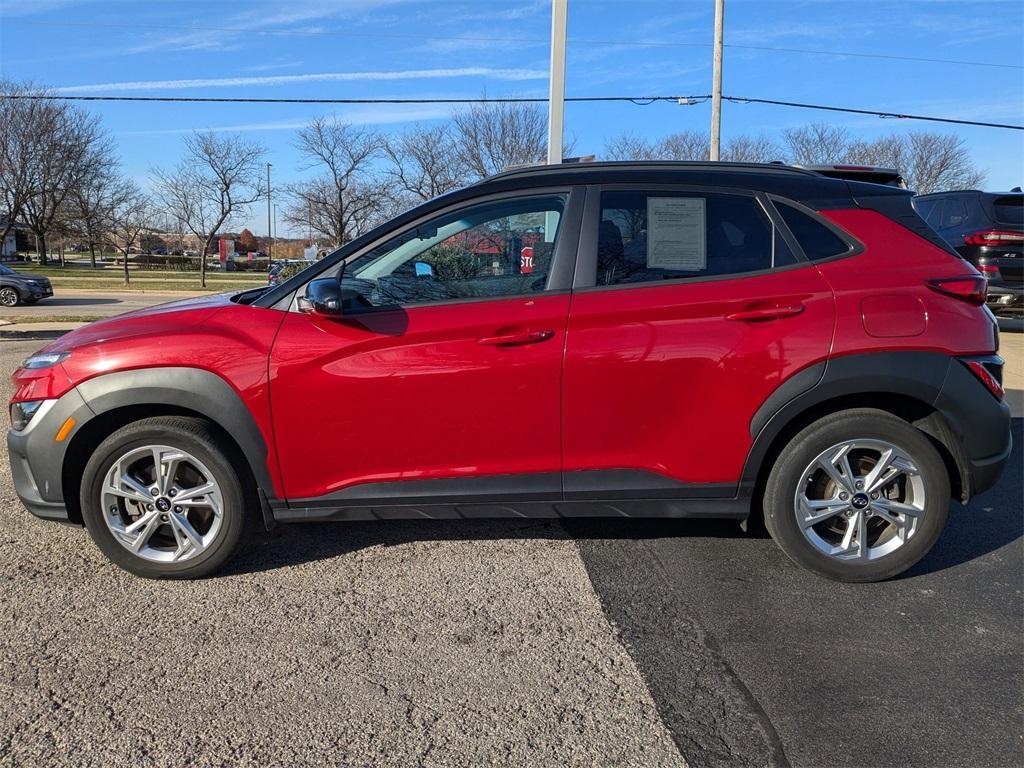 used 2022 Hyundai Kona car, priced at $18,000