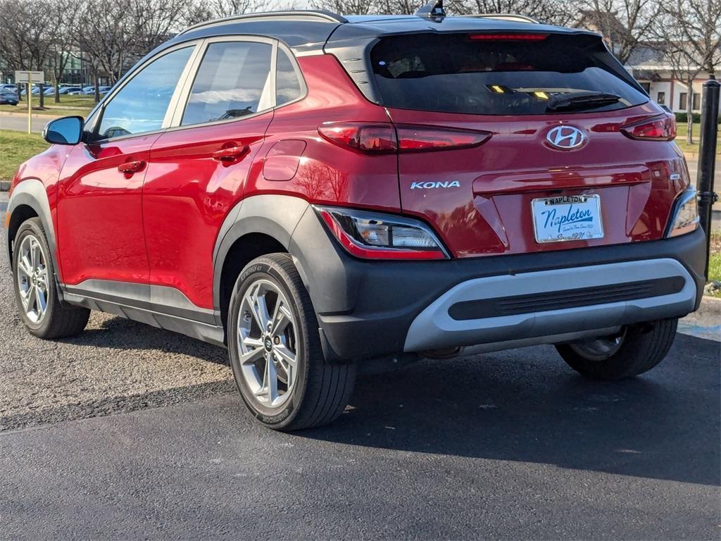 used 2022 Hyundai Kona car, priced at $18,000