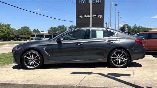 used 2021 Genesis G70 car, priced at $34,500