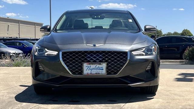 used 2021 Genesis G70 car, priced at $34,500