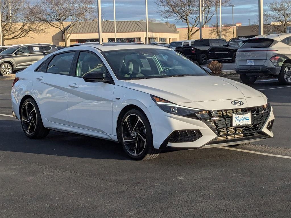 used 2023 Hyundai Elantra car, priced at $20,750