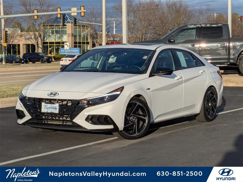 used 2023 Hyundai Elantra car, priced at $20,750