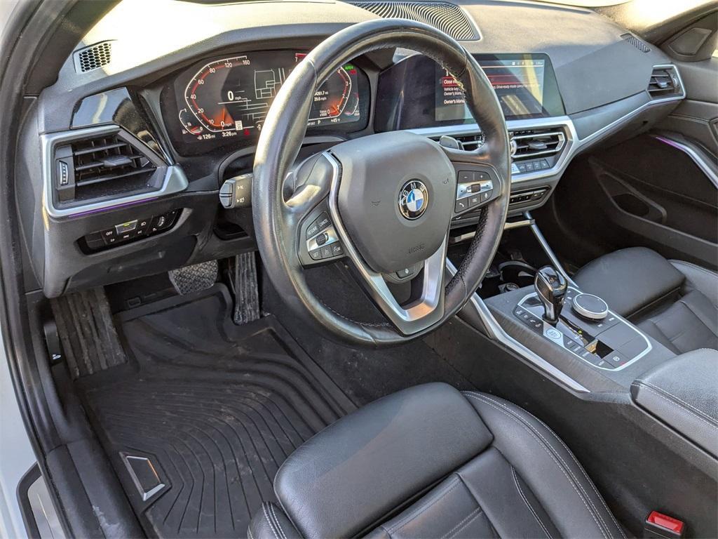 used 2021 BMW 330 car, priced at $24,000