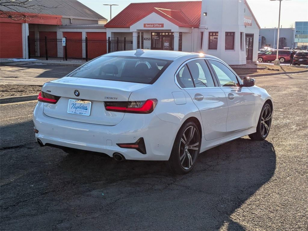 used 2021 BMW 330 car, priced at $24,000