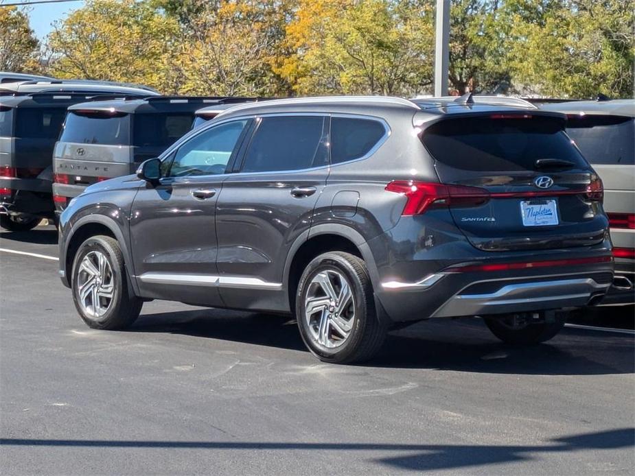 used 2021 Hyundai Santa Fe car, priced at $22,250