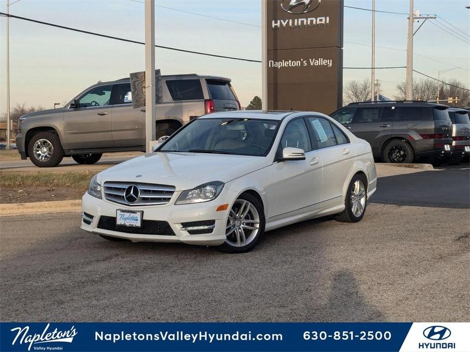 used 2012 Mercedes-Benz C-Class car, priced at $8,000