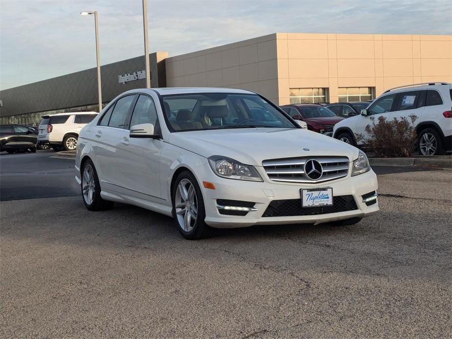 used 2012 Mercedes-Benz C-Class car, priced at $8,000