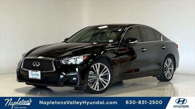 used 2021 INFINITI Q50 car, priced at $30,000