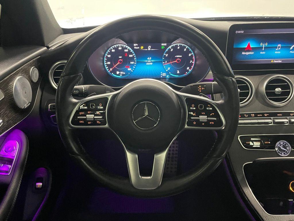 used 2021 Mercedes-Benz C-Class car, priced at $32,000