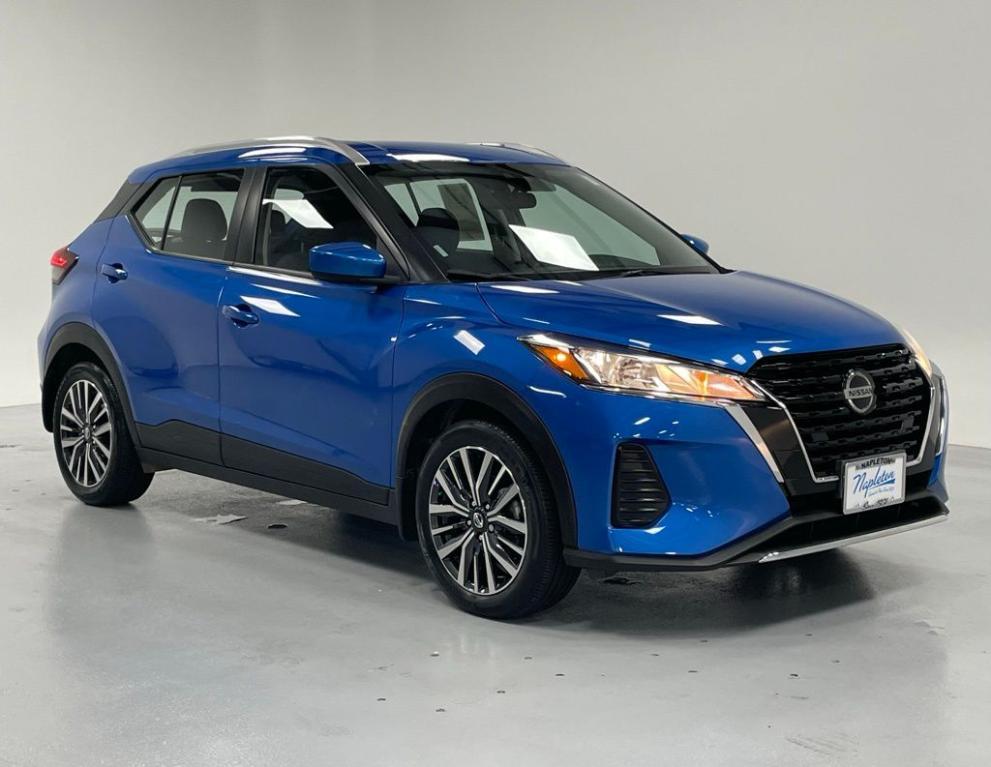 used 2021 Nissan Kicks car, priced at $18,000