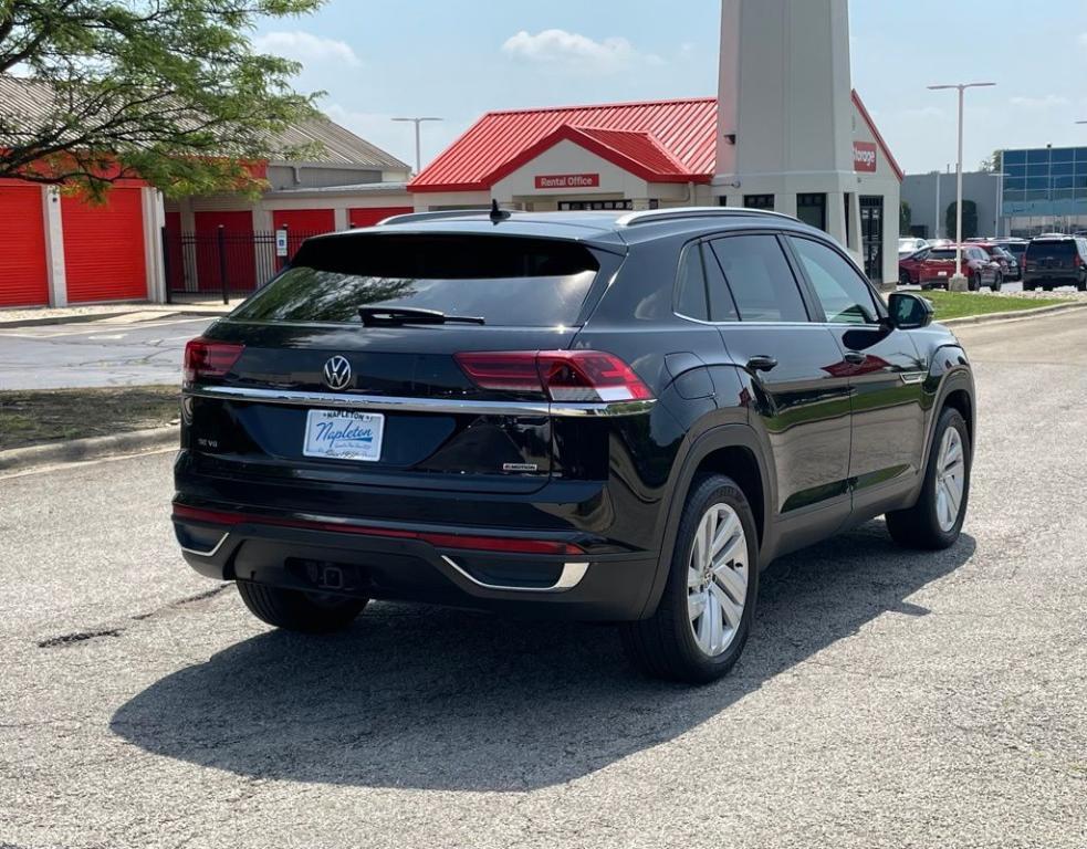 used 2022 Volkswagen Atlas Cross Sport car, priced at $34,500