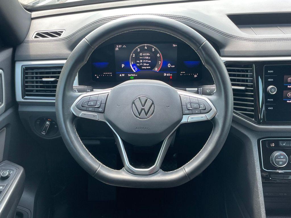 used 2022 Volkswagen Atlas Cross Sport car, priced at $34,500