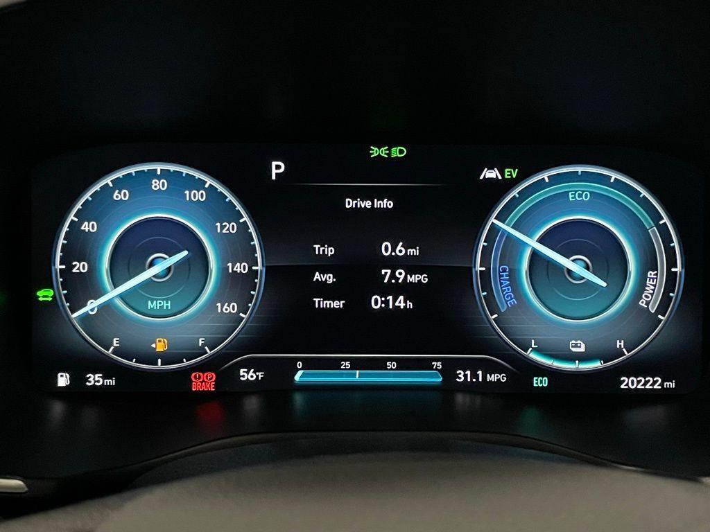 used 2022 Hyundai SANTA FE HEV car, priced at $30,000