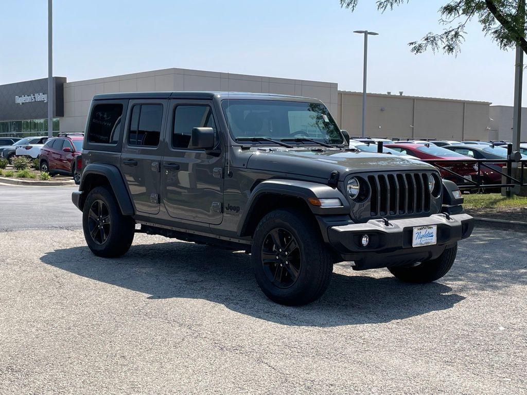 used 2021 Jeep Wrangler Unlimited car, priced at $29,000