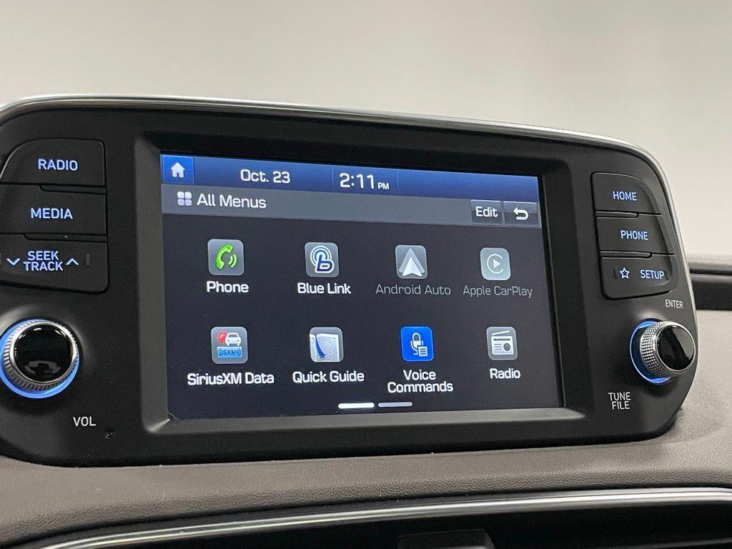used 2020 Hyundai Santa Fe car, priced at $19,500