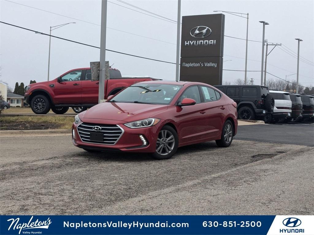 used 2017 Hyundai Elantra car, priced at $14,000