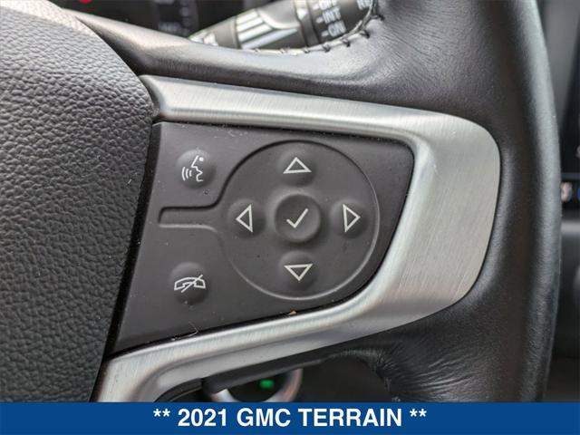 used 2021 GMC Terrain car, priced at $20,672