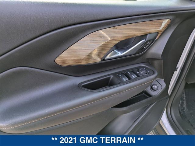 used 2021 GMC Terrain car, priced at $23,682