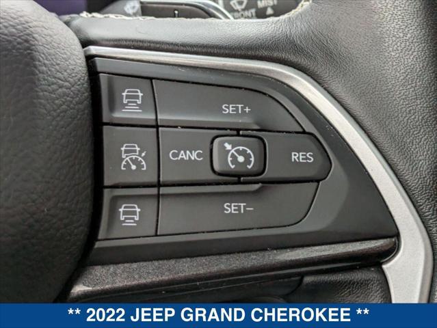 used 2022 Jeep Grand Cherokee car, priced at $29,596