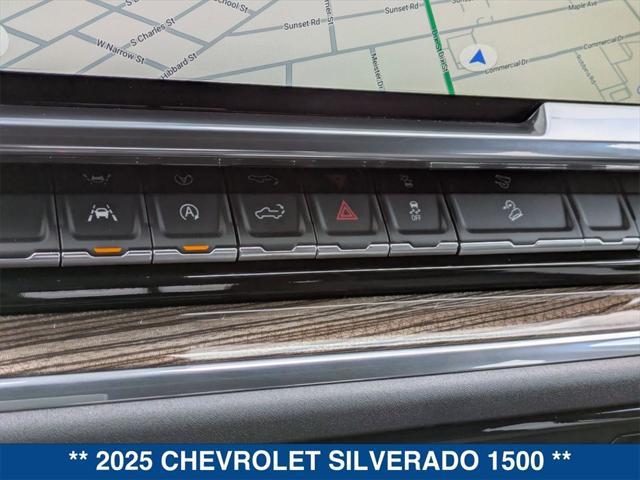 new 2025 Chevrolet Silverado 1500 car, priced at $59,675