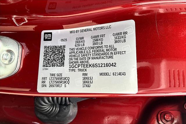 new 2025 Chevrolet Colorado car, priced at $41,578