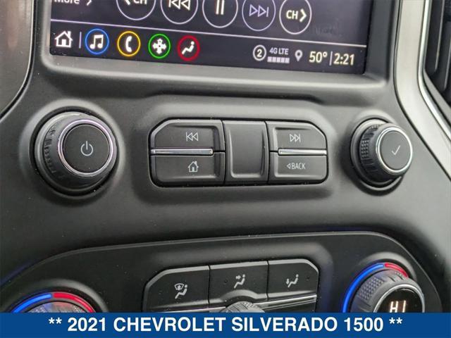 used 2021 Chevrolet Silverado 1500 car, priced at $40,482