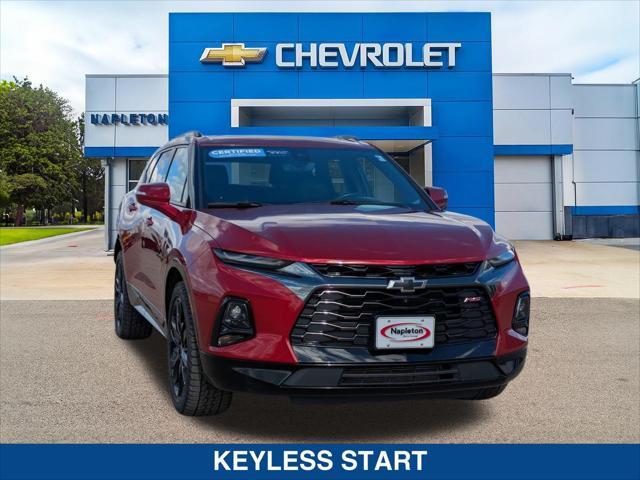 used 2021 Chevrolet Blazer car, priced at $34,000