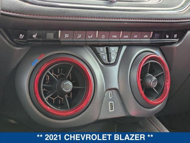 used 2021 Chevrolet Blazer car, priced at $34,000