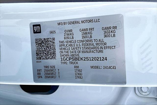 new 2025 Chevrolet Colorado car, priced at $32,756