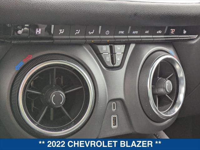 used 2022 Chevrolet Blazer car, priced at $27,500