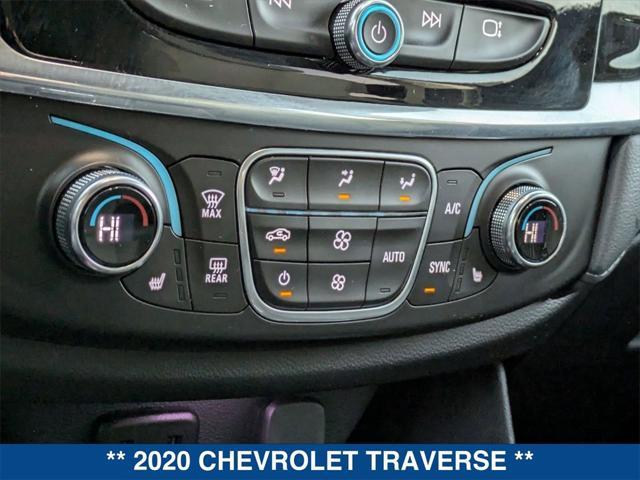 used 2020 Chevrolet Traverse car, priced at $30,598