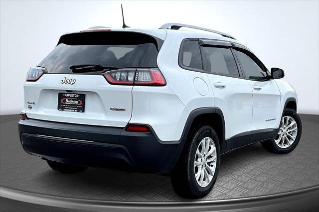 used 2021 Jeep Cherokee car, priced at $19,515
