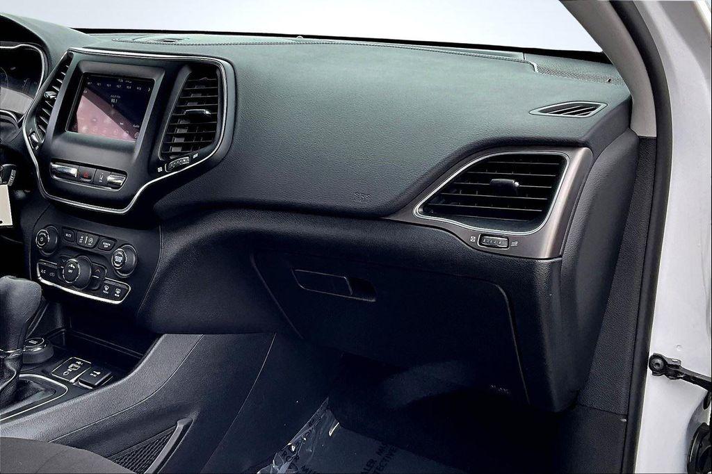used 2021 Jeep Cherokee car, priced at $15,500