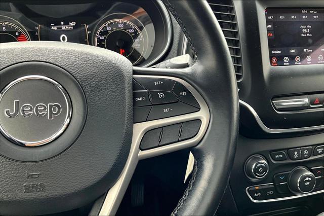 used 2021 Jeep Cherokee car, priced at $19,515