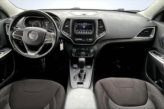 used 2021 Jeep Cherokee car, priced at $19,515