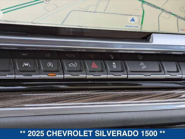 new 2025 Chevrolet Silverado 1500 car, priced at $52,565