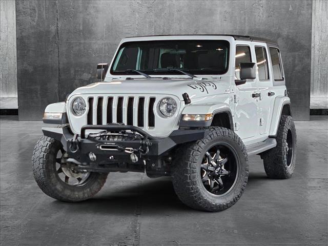 used 2018 Jeep Wrangler Unlimited car, priced at $29,596