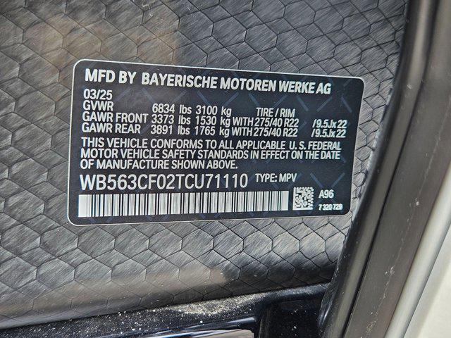 new 2026 BMW iX car, priced at $119,725