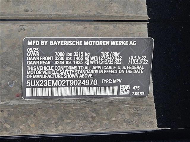 new 2026 BMW X7 car, priced at $100,900